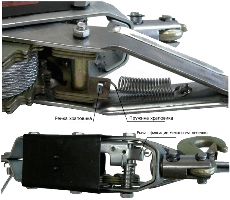 Инструкция к лебедке рычажной
